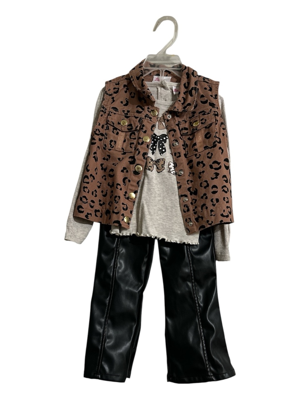 3 piece Little Lass outfit, 4T